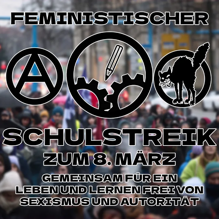 Heraus zum 8. März! Feministischer Schulstreik