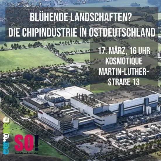 Vortrag und Diskussion: Blühende Landschaften? Die Chipindustrie in Ostdeutschland