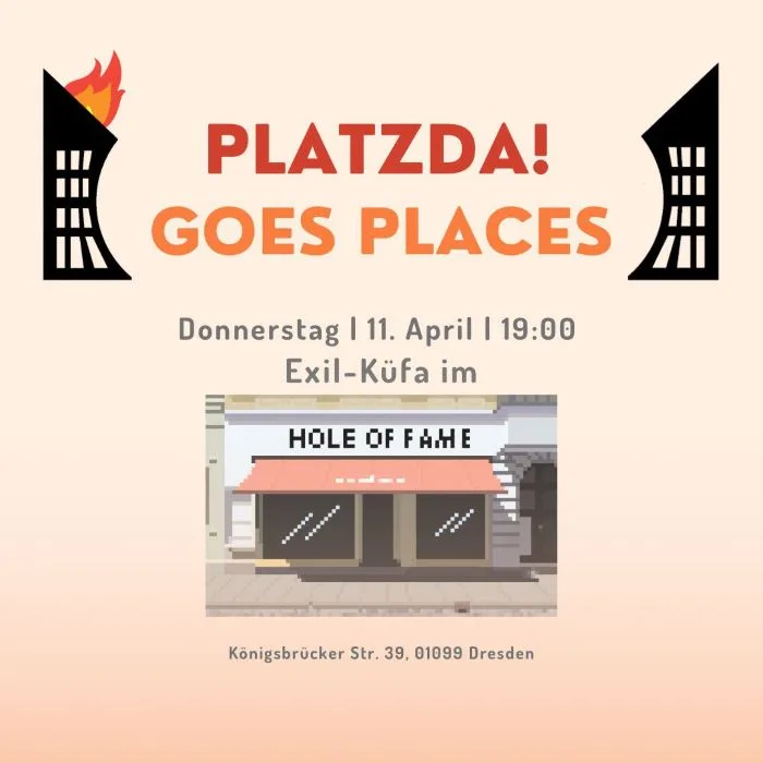 Vanstaltungsbild: PlatzDa! goes Places