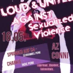 Loud and United against sexualized Violence - feministsiches Konzert + Get together