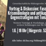 Vortrag und Diskussion: Faschismus als Krisenideologie und antikapitalistische Gegenstrategien mit Tomasz Konicz