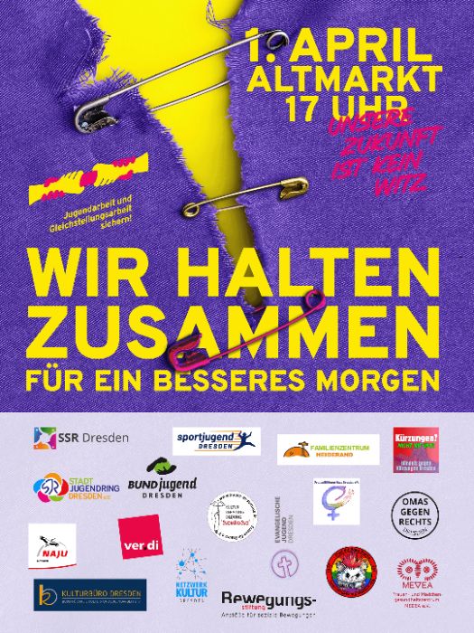 Vanstaltungsbild: Wir halten zusammen für ein besseres Morgen