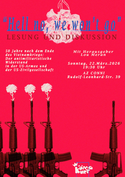 Vanstaltungsbild: „Hell no, we won’t go!“