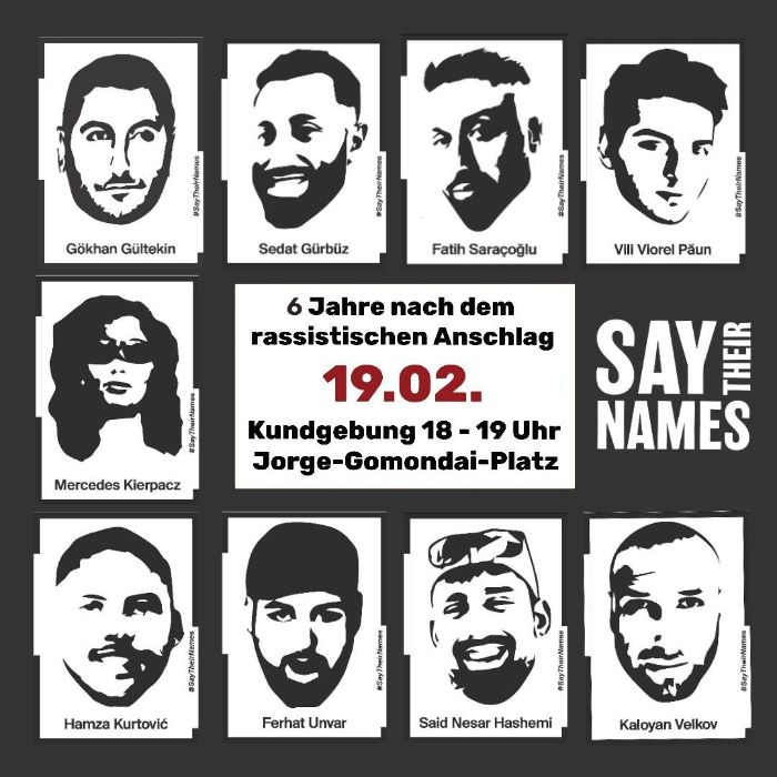 Vanstaltungsbild: Gedenken: 6 Jahre nach Hanau